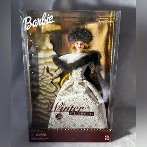 NWT Barbie Doll Winter Classic Special Edition 2001